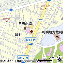 小樽市役所　生活環境部青少年課周辺の地図