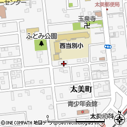 星槎国際高等学校　当別学習センター周辺の地図