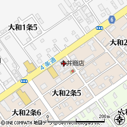 北海道ヨコハマタイヤ販売周辺の地図