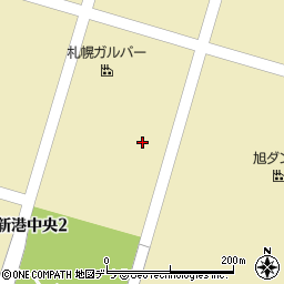 日野興業株式会社札幌営業所周辺の地図