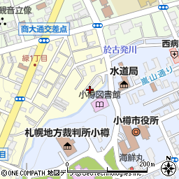 財団法人北海道住宅管理公社　小樽支所周辺の地図