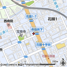 岩田書店周辺の地図