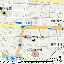回転寿司 余市番屋周辺の地図