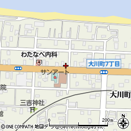 有限会社新岡鮮魚店周辺の地図