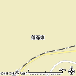 北海道根室市落石東周辺の地図