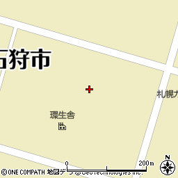 鹿島道路株式会社　札幌合材製造所周辺の地図