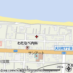 ハートランド余市周辺の地図