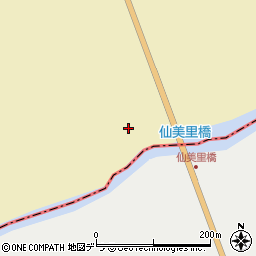 仙美里橋周辺の地図