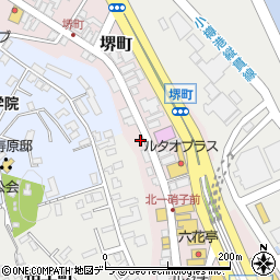 株式会社寺子屋茶和々　小樽店周辺の地図