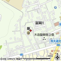 カトリック富岡教会周辺の地図