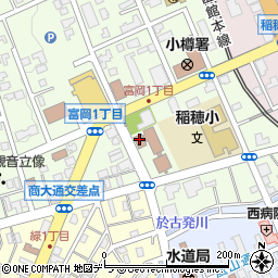 小樽市医師会周辺の地図