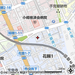 有限会社いちふじ柴田商店　事務所周辺の地図