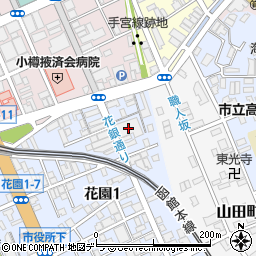 ヴェラス・クオーレ小樽（4.5.6階）周辺の地図