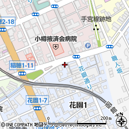 小樽・ＢＲＩＤＧＥ周辺の地図