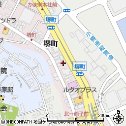タイムズ小樽堺町第２駐車場周辺の地図