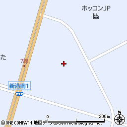 株式会社エネサンス北海道物流周辺の地図