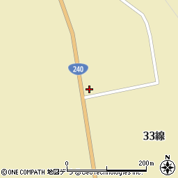 北海道釧路市阿寒町徹別中央３３線周辺の地図