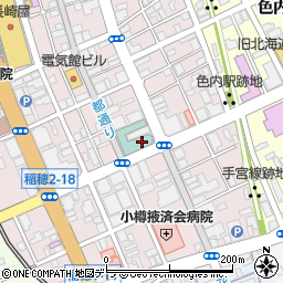 オーセントホテル小樽周辺の地図