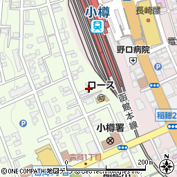 ほけんＧＵＩＤＥ　小樽周辺の地図