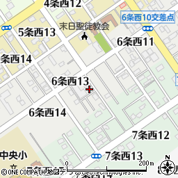 グループホームたんぽぽ岩見沢館周辺の地図