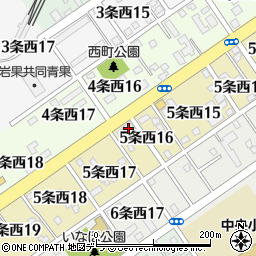 株式会社上田商会　岩見沢営業所周辺の地図