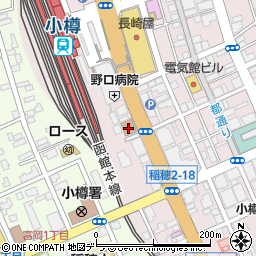 トヨタレンタリース新札幌小樽駅稲穂２丁目店周辺の地図