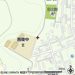 北海道小樽市富岡周辺の地図