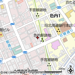 小樽歯科衛生士専門学校周辺の地図