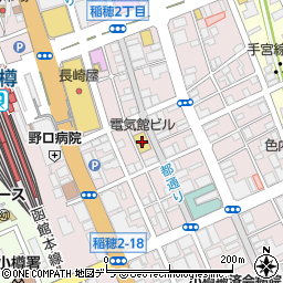 電気館ビル周辺の地図