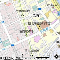 市立小樽文学館周辺の地図