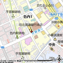 北海道中央バス株式会社　本社・総務部・総務課周辺の地図