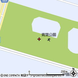 青葉公園トイレ３周辺の地図