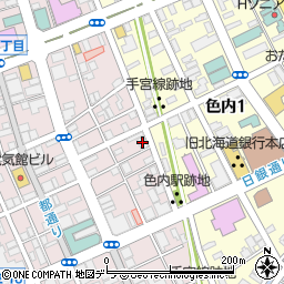 アースサポート小樽周辺の地図