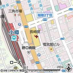 パソコン教室ホエール　長崎屋小樽校周辺の地図