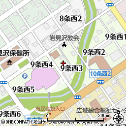 駒沢看護専門学校　教務室周辺の地図