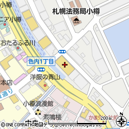 小樽芸術村西洋美術館周辺の地図