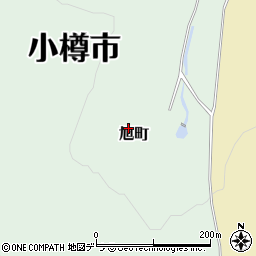 北海道小樽市旭町周辺の地図