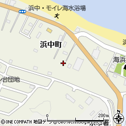 北海道余市郡余市町浜中町95-2周辺の地図