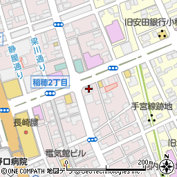 北陸銀行小樽支店 ＡＴＭ周辺の地図