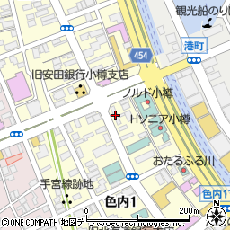 コスモ小樽運河ＳＳ周辺の地図