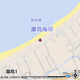 海の家香蘭周辺の地図