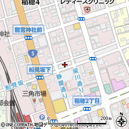 小樽中央市場協同組合第３棟周辺の地図