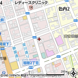 小樽典礼斎場本館周辺の地図