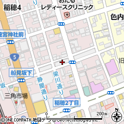 小樽中央市場協同組合周辺の地図