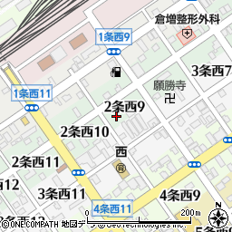 浅井長生館周辺の地図