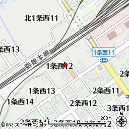 株式会社ドウデン　岩見沢メンテナンスセンター周辺の地図
