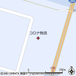 北海道石狩市新港南3丁目702周辺の地図