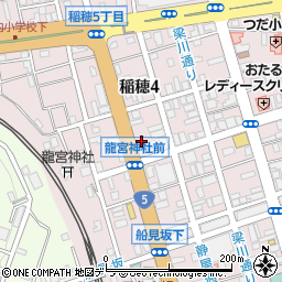 トヨタレンタリース札幌小樽駅前店周辺の地図
