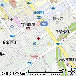岩見沢市絵画ホール・松島正幸記念館周辺の地図