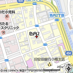 株式会社マルコシ　小樽支店周辺の地図